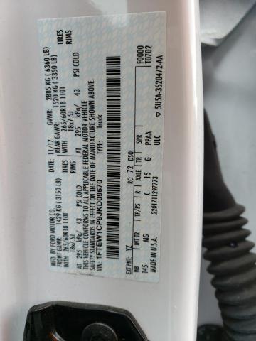 1FTEW1CP9JKD09670 Ford F150 Supercrew