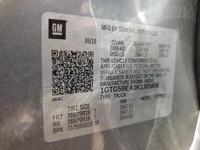 1GTG5BEA1K1305808 GMC CANYON
