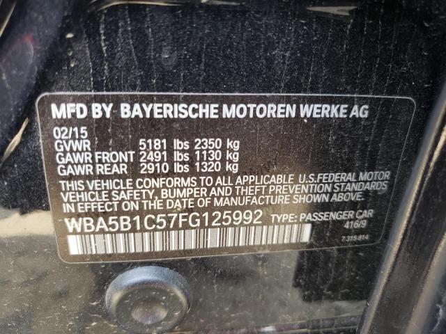 2015 BMW 535 I - WBA5B1C57FG125992