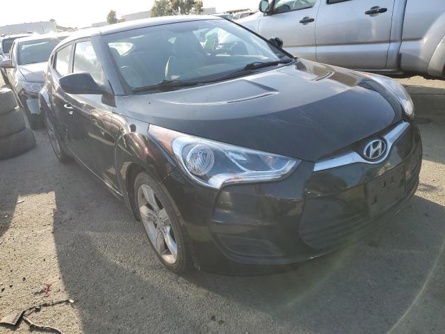 VIN: KMHTC6AD3CU064597 Auction: COPART Lot: 53811033 Location: CA - MARTINEZ KMHTC6AD3CU064597 HYUNDAI VELOSTER 2012 BLACK Photo 4