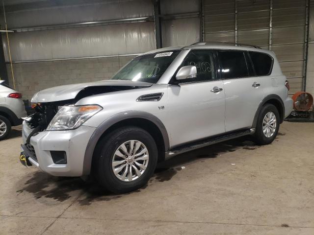 Salvage cars for sale from Copart Chalfont, PA: 2017 Nissan Armada SV