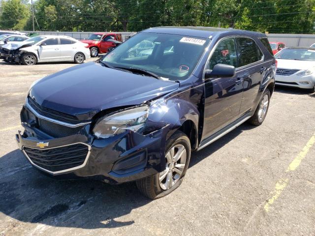 Chevrolet Equinox salvage cars for sale: 2017 Chevrolet Equinox LS
