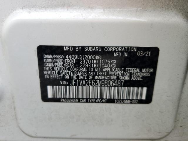 JF1VA2E62M9806487 Subaru Wrx Sti