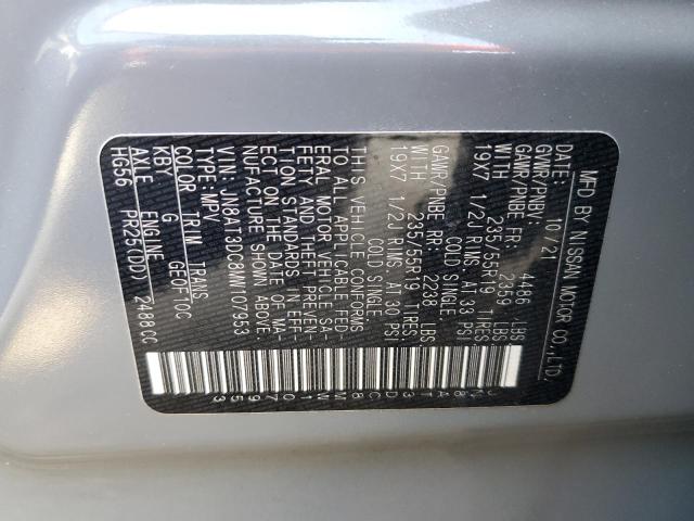2021 NISSAN ROGUE PLAT - JN8AT3DC8MW107953