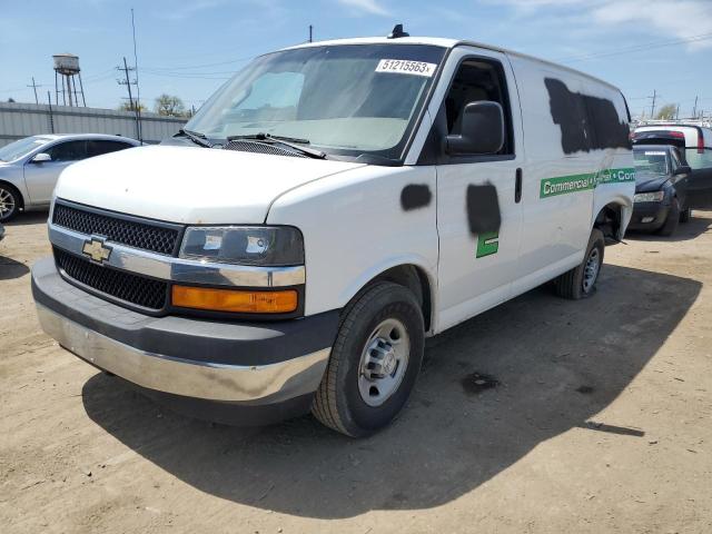 Salvage cars for sale from Copart Chicago Heights, IL: 2017 Chevrolet Express G2500