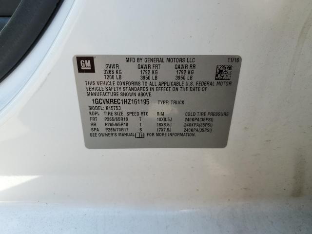 2017 CHEVROLET SLVRD 1500 1GCVKREC1HZ161195