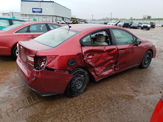 VIN: 4S3GKAA62J1621124 Auction: COPART Lot: 53256453 Location: CO - COLORADO SPRINGS 4S3GKAA62J1621124 SUBARU IMPREZA 2018 RED Photo 3