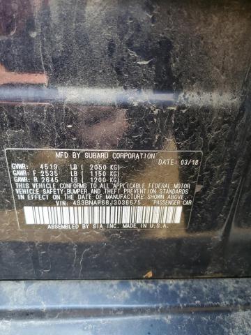 4S3BNAF68J3036675 Subaru Legacy 2.5i Premium