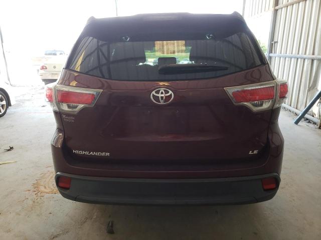 VIN 5TDZARFH3ES006708 2014 Toyota Highlander, LE no.6