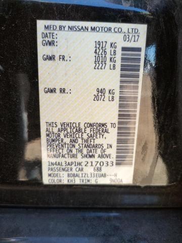 1N4AL3AP1HC217033 Nissan ALTIMA 2.5