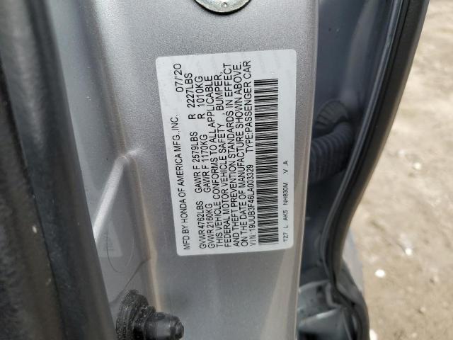2020 ACURA TLX TECHNO - 19UUB3F46LA003329