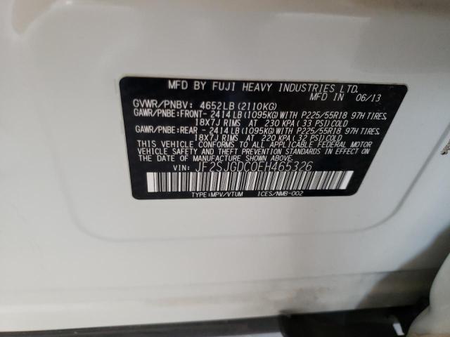 JF2SJGDC0EH465326 Subaru Forester 2.0xt Premium