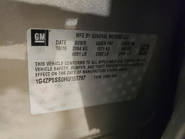 1G4ZP5SS0HU153797 Buick Lacrosse Essence