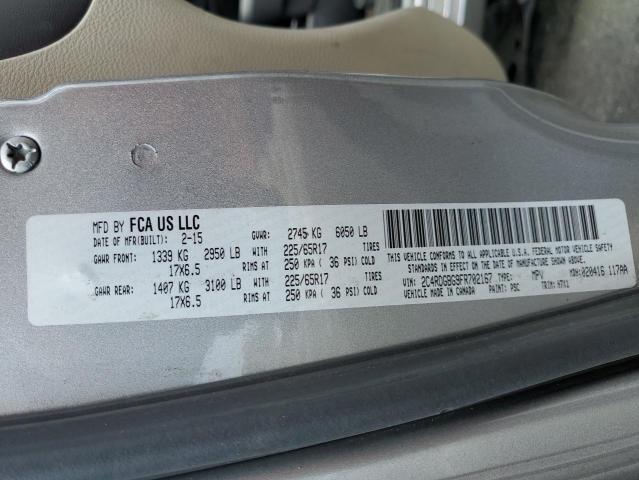 2C4RDGBG9FR702167 Dodge Grand Caravan Se
