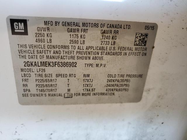 2GKALMEK3F6386902 GMC Terrain Sle