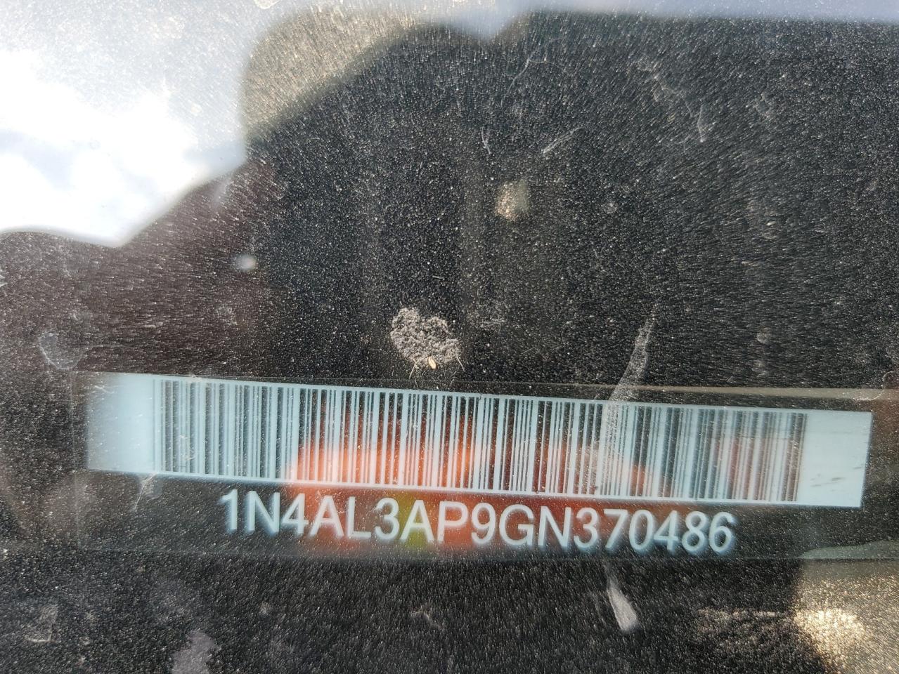 1N4AL3AP9GN370486 NISSAN ALTIMA 2016