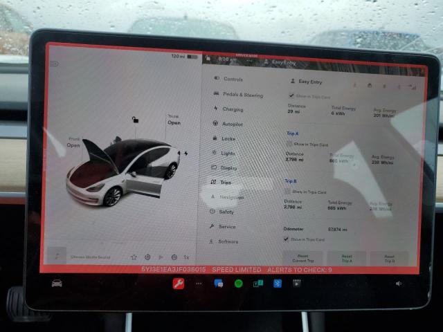 5YJ3E1EA3JF036015 Tesla MODEL 3