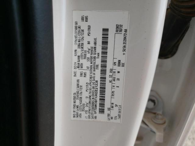 1FT8W3BTXKEE21238 Ford F350 Super Duty