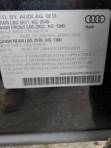 VIN WA1WGAFP5DA064965 2013 Audi Q5, Prestige no.13