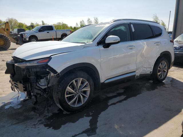 Salvage cars for sale from Copart Duryea, PA: 2020 Hyundai Santa FE SEL