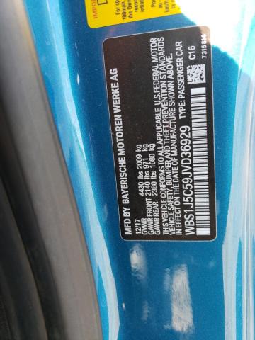 WBS1J5C59JVD36929 BMW M2