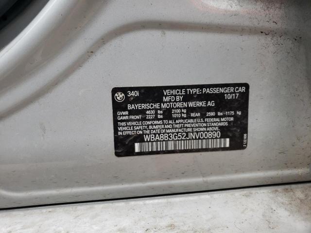 2018 BMW 340 I - WBA8B3G52JNV00890