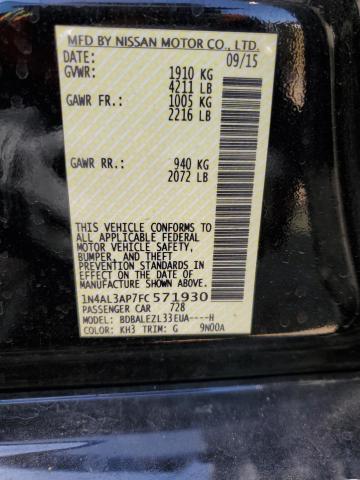 1N4AL3AP7FC571930 Nissan ALTIMA 2.5