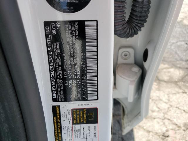 55SWF4JB8JU247655 Mercedes-Benz C 300