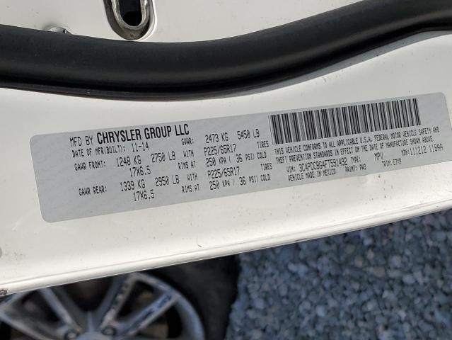 3C4PDCBG4FT591492 Dodge Journey Sxt