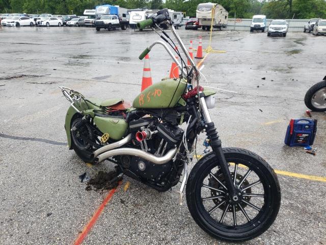 Salvage motorcycles for sale at Rogersville, MO auction: 2010 Harley-Davidson XL883 N