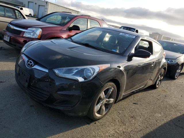 VIN: KMHTC6AD3CU064597 Auction: COPART Lot: 53811033 Location: CA - MARTINEZ KMHTC6AD3CU064597 HYUNDAI VELOSTER 2012 BLACK Photo 1