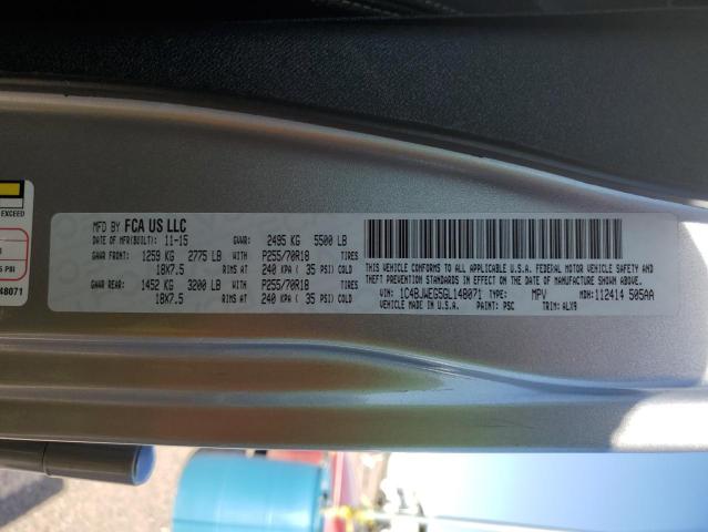 1C4BJWEG5GL148071 Jeep Wrangler Unlimited Sahara