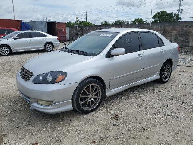 Salvage cars for sale from Copart Homestead, FL: 2003 Toyota Corolla CE