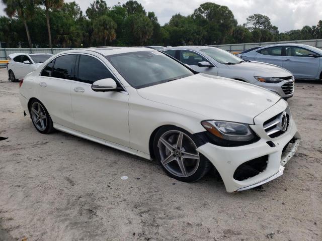 55SWF4JB4JU257163 2018 MERCEDES-BENZ C-CLASS, photo no. 4