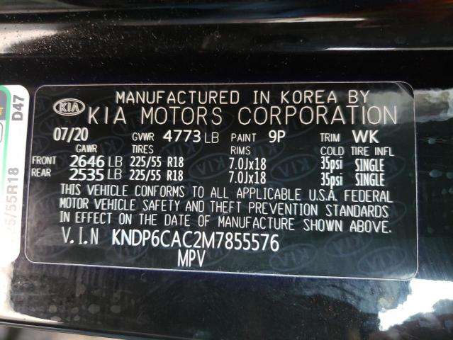 KNDP6CAC2M7855576 KIA SPORTAGE S