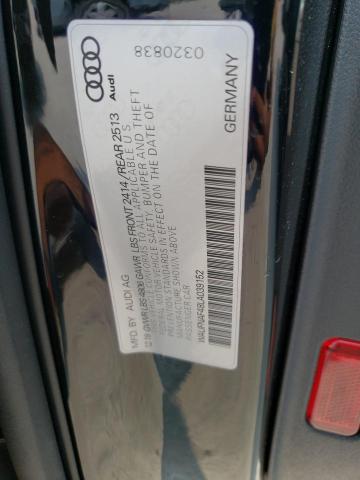 2020 AUDI A4 PRESTIG WAUFNAF48LA039152