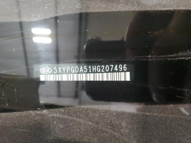 5XYPGDA51HG207496 KIA SORENTO LX