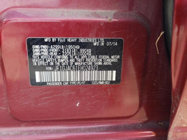 JF1GJAC61EH024923 Subaru Impreza Premium