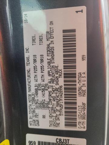 2015 TOYOTA TUNDRA SR - 5TFPW5F17FX428996