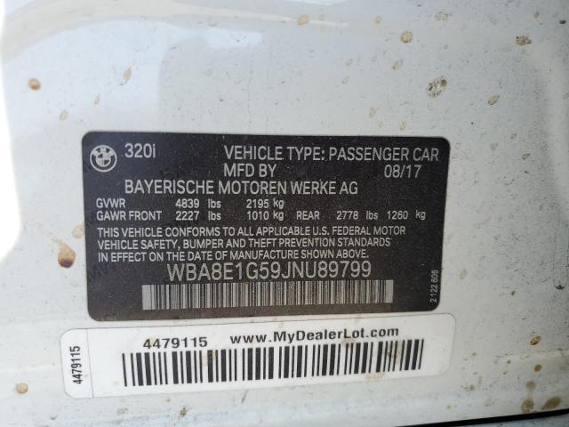 WBA8E1G59JNU89799 BMW 320 I