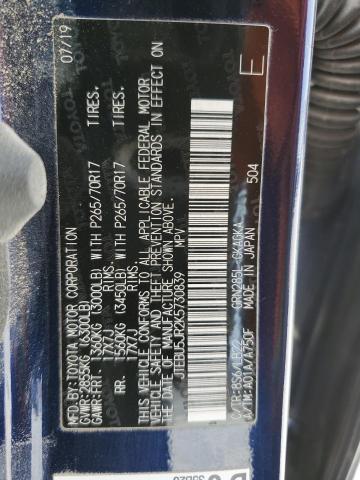 2019 TOYOTA 4RUNNER SR - JTEBU5JR2K5730839
