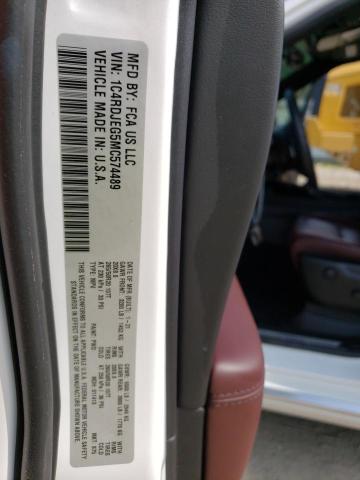 2021 DODGE DURANGO CI - 1C4RDJEG5MC574489