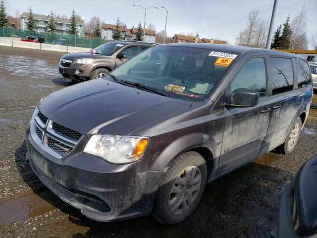Salvage cars for sale from Copart Anchorage, AK: 2016 Dodge Grand Caravan SE