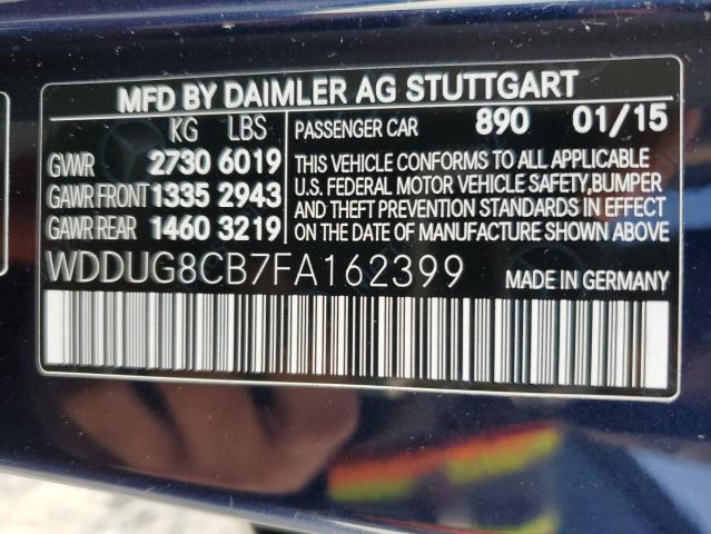 WDDUG8CB7FA162399 Mercedes-Benz S 550