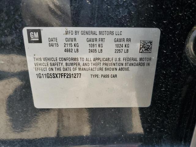 2015 CHEVROLET MALIBU LTZ - 1G11G5SX7FF291277