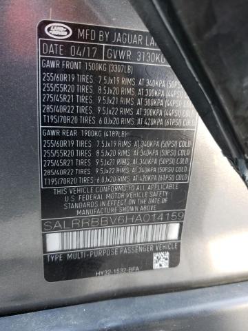 SALRRBBV6HA014159 Land Rover Discovery Hse