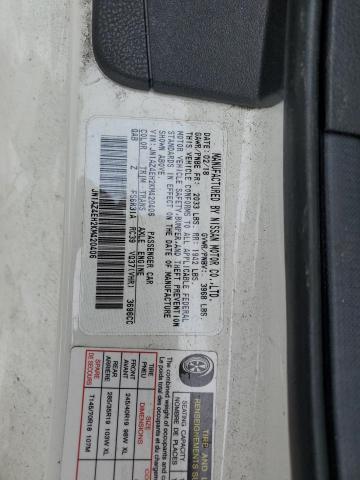 JN1AZ4EH2KM420406 Nissan 370Z BASE