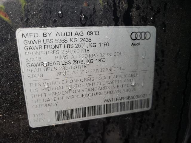 VIN WA1LFAFP6EA038821 2014 Audi Q5, Premium Plus no.13