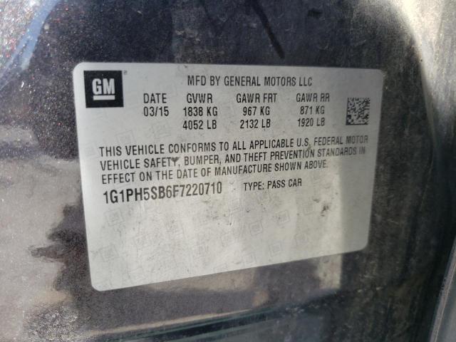 2015 CHEVROLET CRUZE ECO - 1G1PH5SB6F7220710