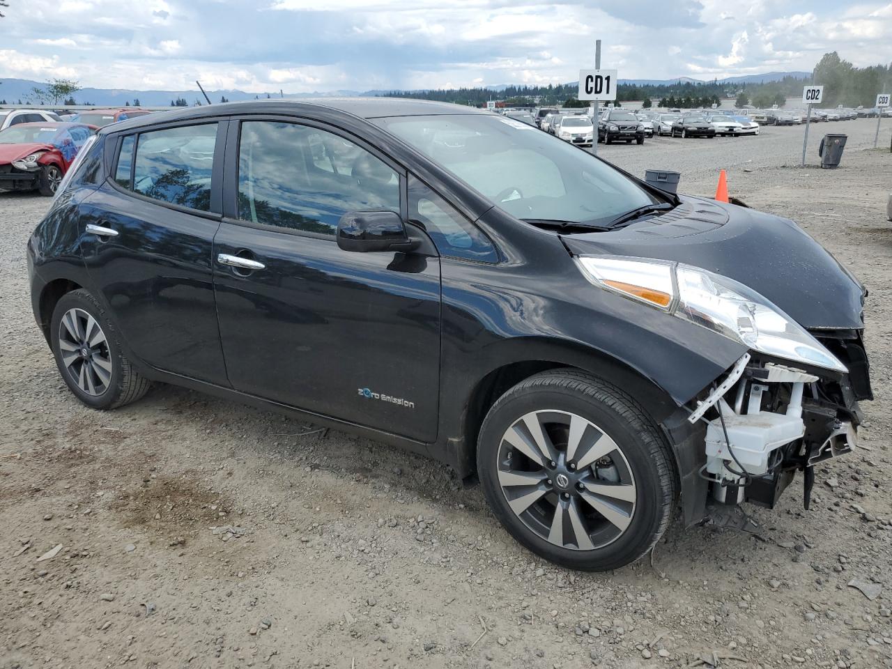 1N4BZ0CP4HC300387 NISSAN LEAF 2017